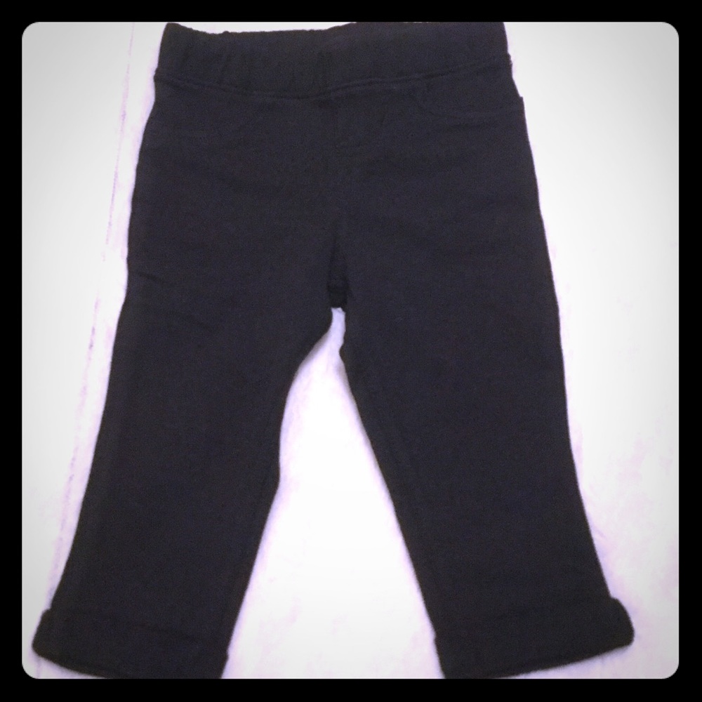 NWOT Black Knit Jeggings